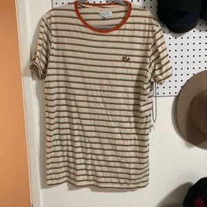 Banks Journal Striped embroidered t shirt